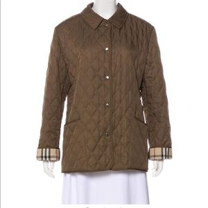 Burberry Snap Front Jacket